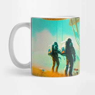 Abstract Another World Explorers Mug